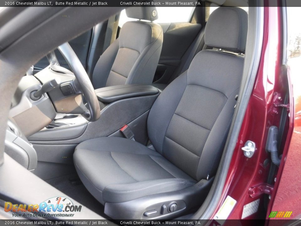 2016 Chevrolet Malibu LT Butte Red Metallic / Jet Black Photo #13