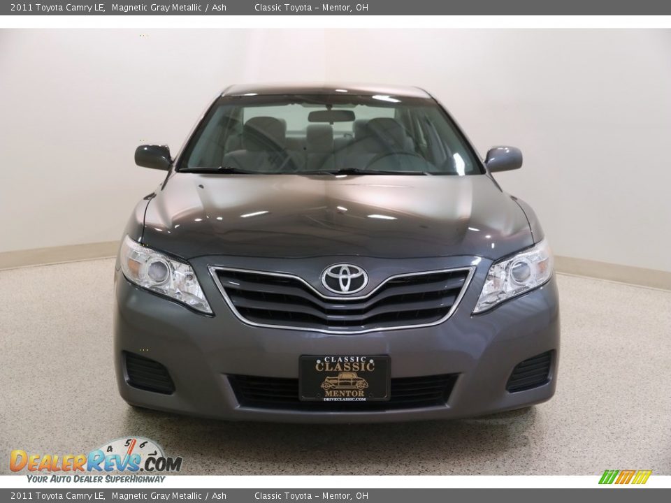 2011 Toyota Camry LE Magnetic Gray Metallic / Ash Photo #2
