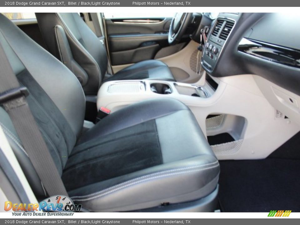 2018 Dodge Grand Caravan SXT Billet / Black/Light Graystone Photo #27