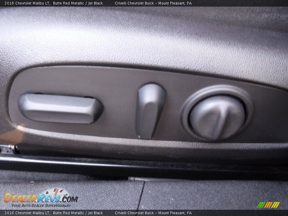 2016 Chevrolet Malibu LT Butte Red Metallic / Jet Black Photo #14