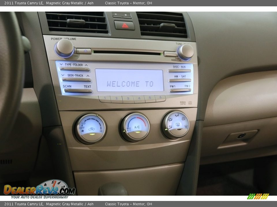 2011 Toyota Camry LE Magnetic Gray Metallic / Ash Photo #9