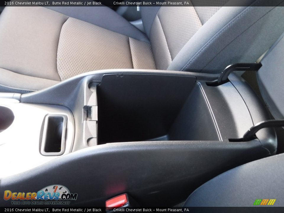 2016 Chevrolet Malibu LT Butte Red Metallic / Jet Black Photo #21