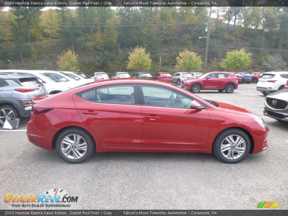 2020 Hyundai Elantra Value Edition Scarlet Red Pearl / Gray Photo #1