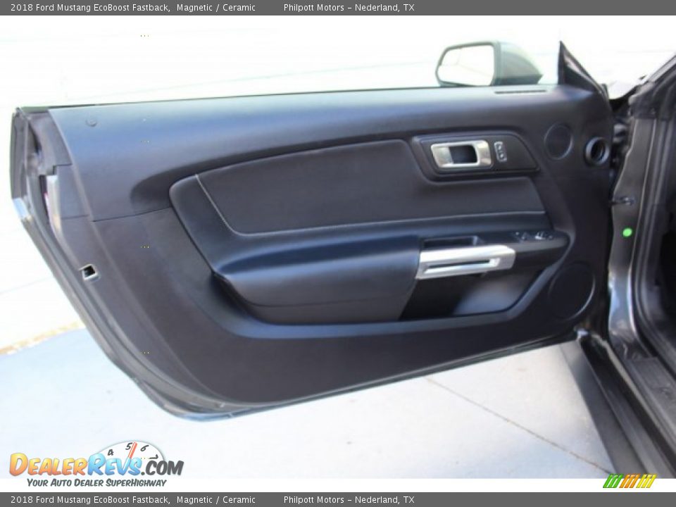 2018 Ford Mustang EcoBoost Fastback Magnetic / Ceramic Photo #11