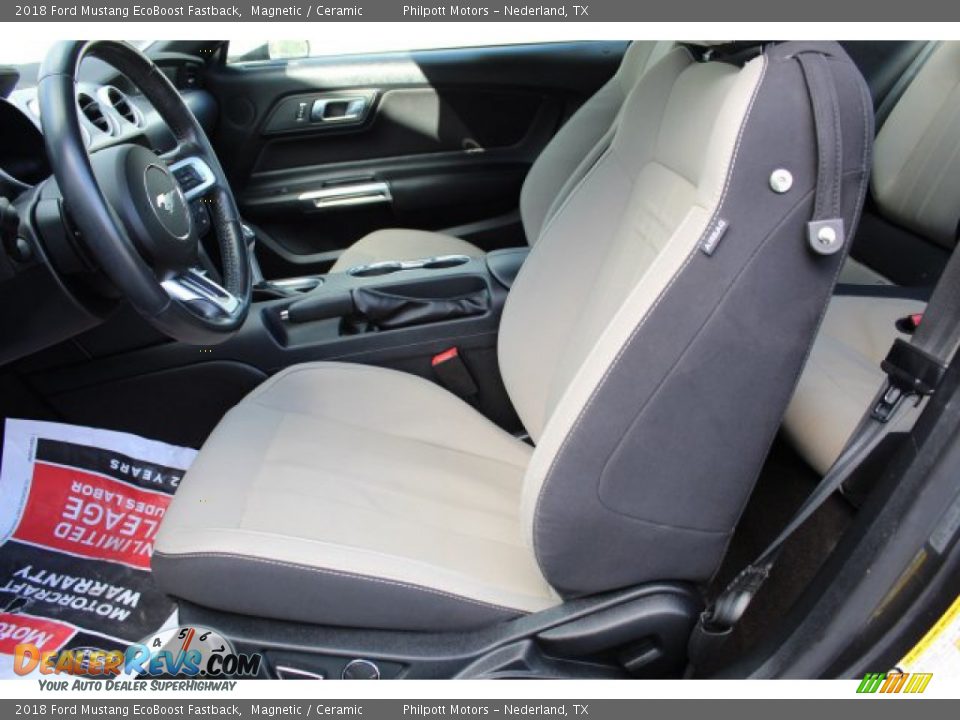 2018 Ford Mustang EcoBoost Fastback Magnetic / Ceramic Photo #12