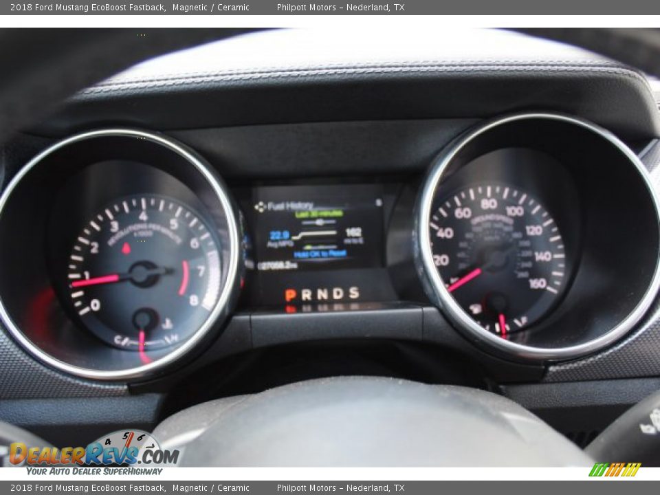 2018 Ford Mustang EcoBoost Fastback Magnetic / Ceramic Photo #16