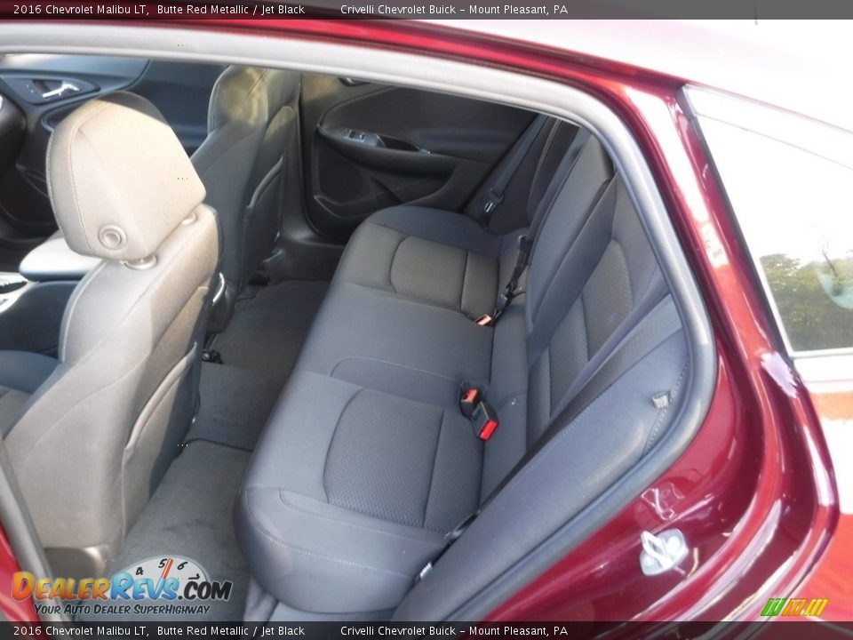 2016 Chevrolet Malibu LT Butte Red Metallic / Jet Black Photo #29