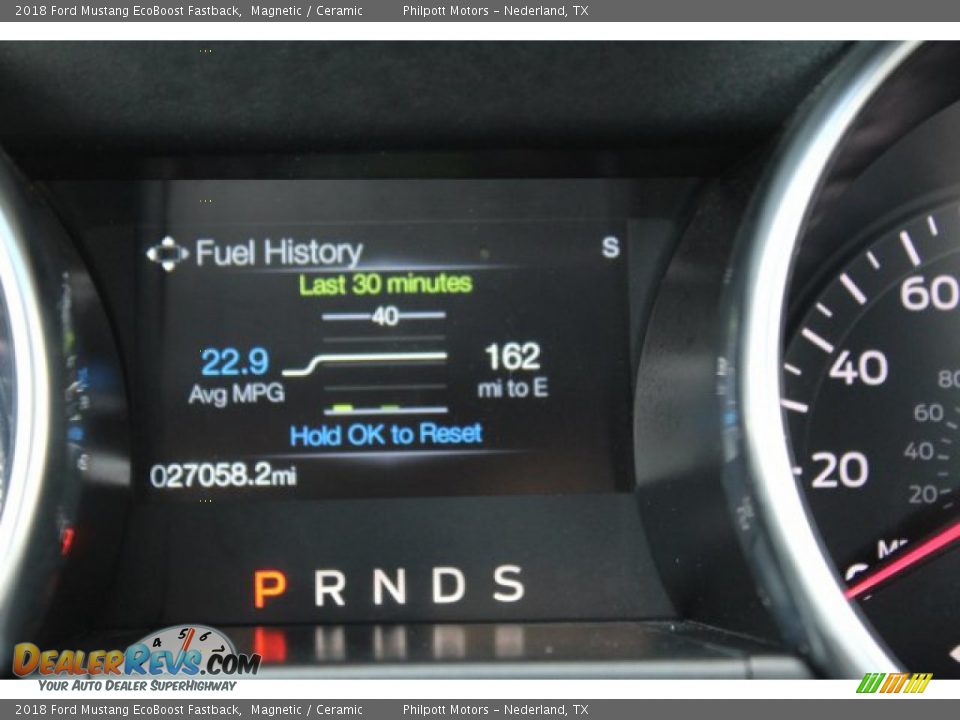 2018 Ford Mustang EcoBoost Fastback Magnetic / Ceramic Photo #17