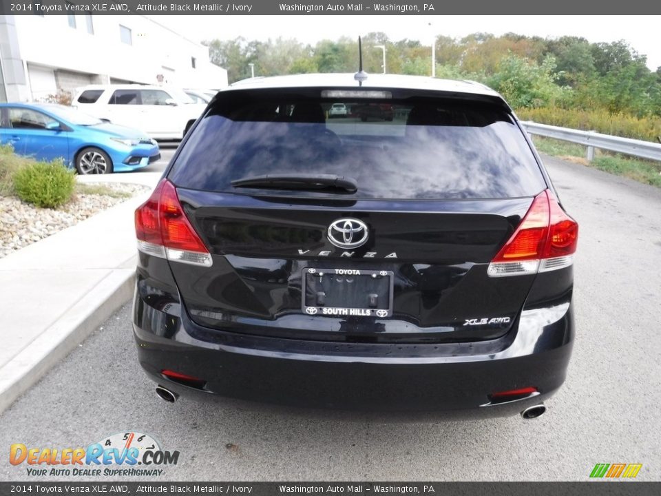 2014 Toyota Venza XLE AWD Attitude Black Metallic / Ivory Photo #7