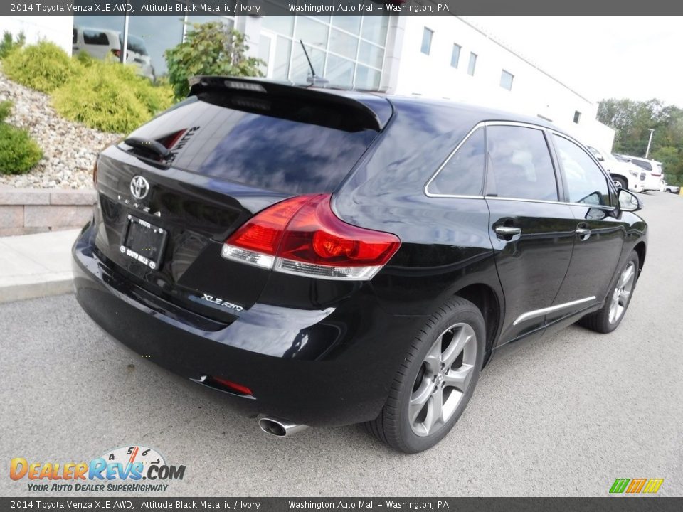 2014 Toyota Venza XLE AWD Attitude Black Metallic / Ivory Photo #8
