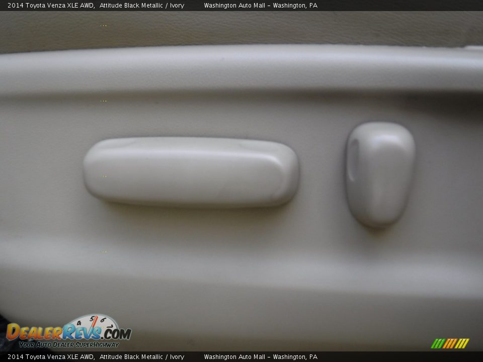 2014 Toyota Venza XLE AWD Attitude Black Metallic / Ivory Photo #12