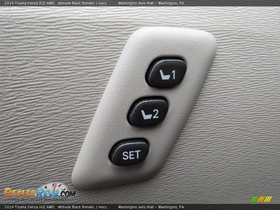 2014 Toyota Venza XLE AWD Attitude Black Metallic / Ivory Photo #15