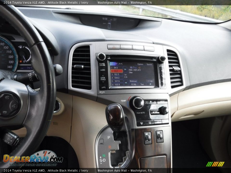 2014 Toyota Venza XLE AWD Attitude Black Metallic / Ivory Photo #16