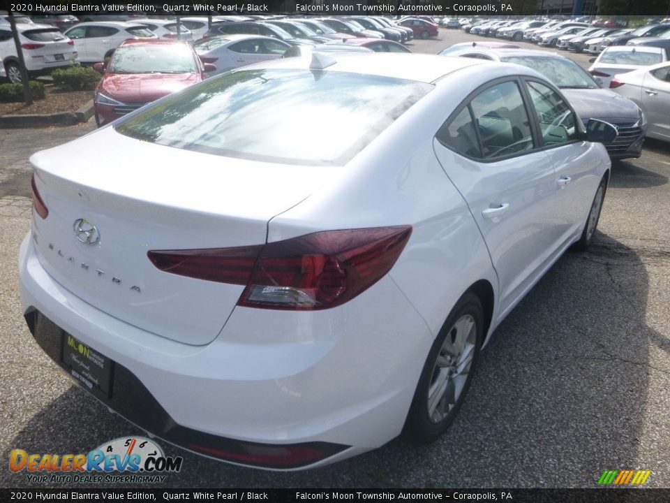 2020 Hyundai Elantra Value Edition Quartz White Pearl / Black Photo #2