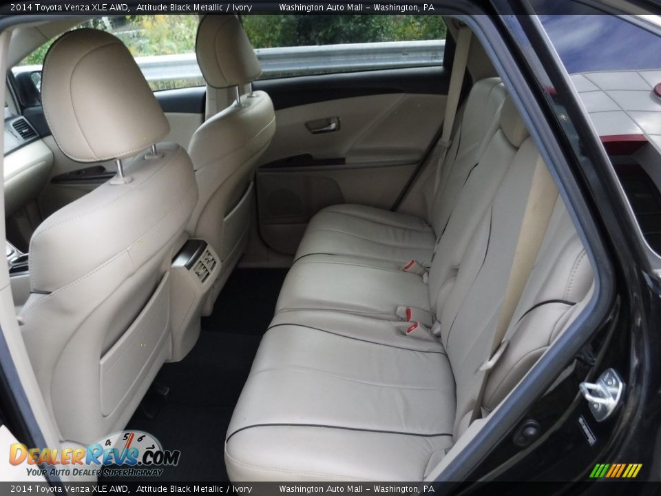 2014 Toyota Venza XLE AWD Attitude Black Metallic / Ivory Photo #23