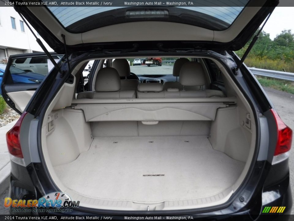 2014 Toyota Venza XLE AWD Attitude Black Metallic / Ivory Photo #24