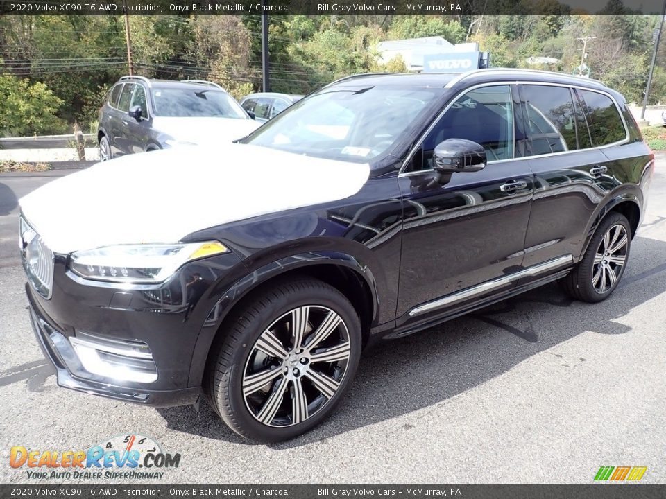 2020 Volvo XC90 T6 AWD Inscription Onyx Black Metallic / Charcoal Photo #5