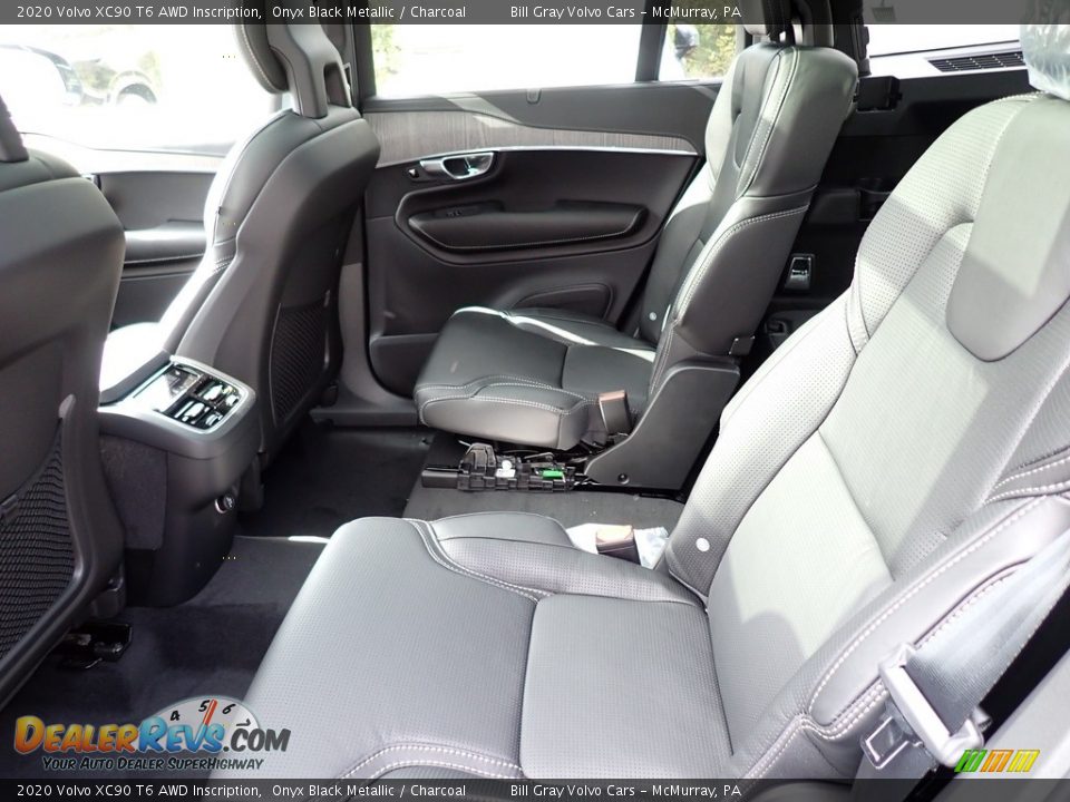 Rear Seat of 2020 Volvo XC90 T6 AWD Inscription Photo #8