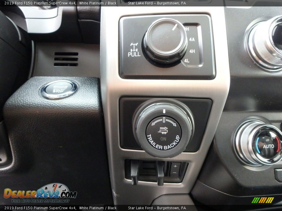 2019 Ford F150 Platinum SuperCrew 4x4 White Platinum / Black Photo #17