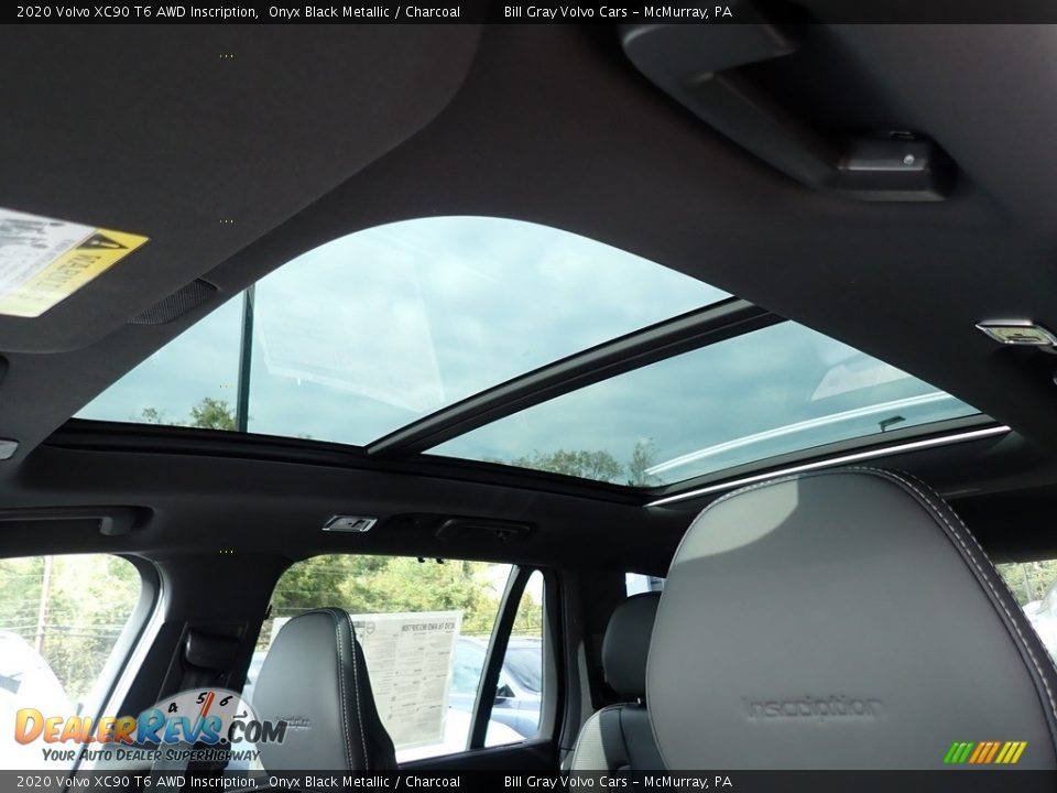 Sunroof of 2020 Volvo XC90 T6 AWD Inscription Photo #12