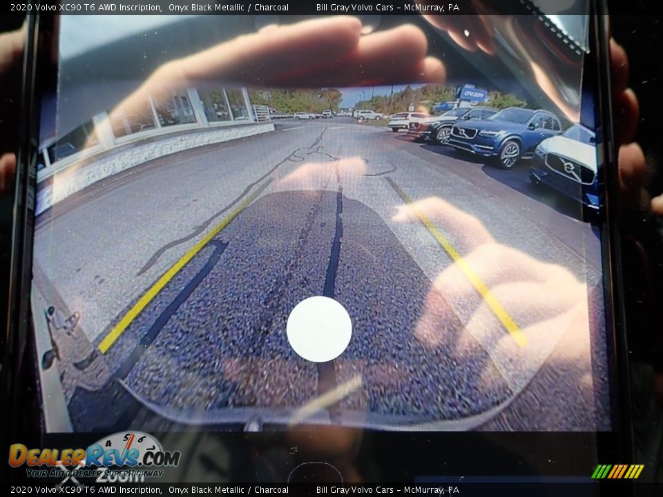 2020 Volvo XC90 T6 AWD Inscription Onyx Black Metallic / Charcoal Photo #14