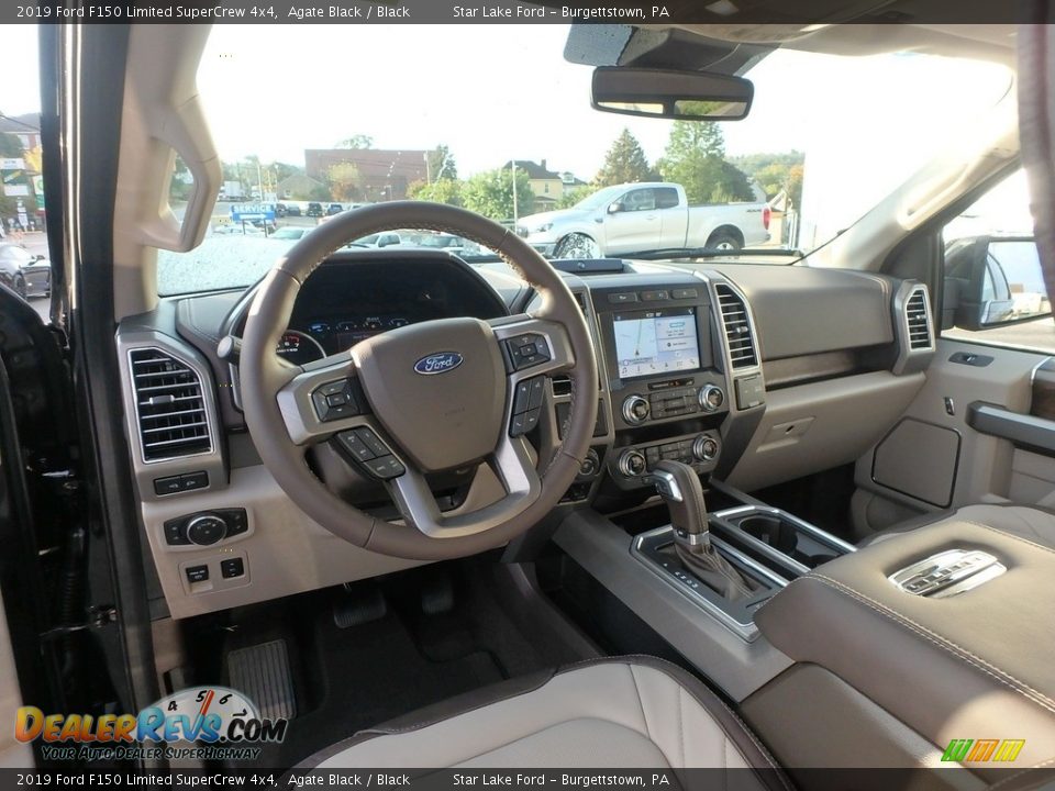 Front Seat of 2019 Ford F150 Limited SuperCrew 4x4 Photo #12