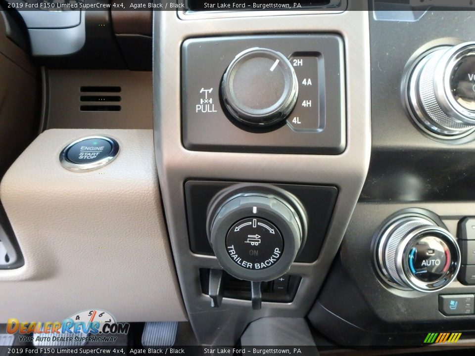 Controls of 2019 Ford F150 Limited SuperCrew 4x4 Photo #15