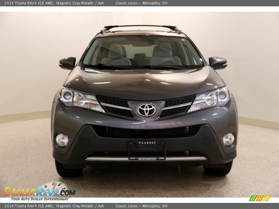 2014 Toyota RAV4 XLE AWD Magnetic Gray Metallic / Ash Photo #2