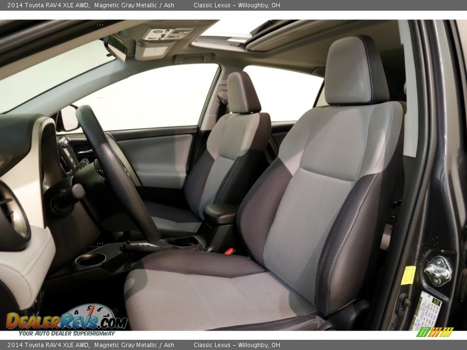 2014 Toyota RAV4 XLE AWD Magnetic Gray Metallic / Ash Photo #5