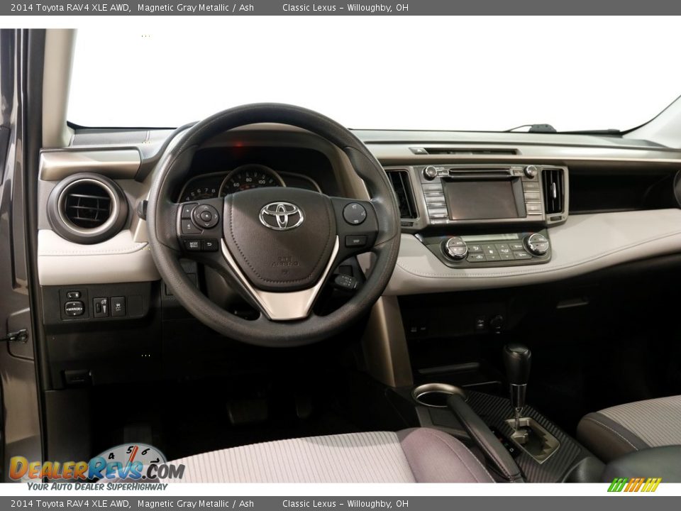 2014 Toyota RAV4 XLE AWD Magnetic Gray Metallic / Ash Photo #6