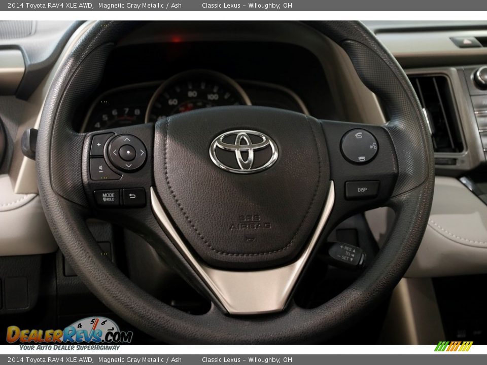 2014 Toyota RAV4 XLE AWD Magnetic Gray Metallic / Ash Photo #7