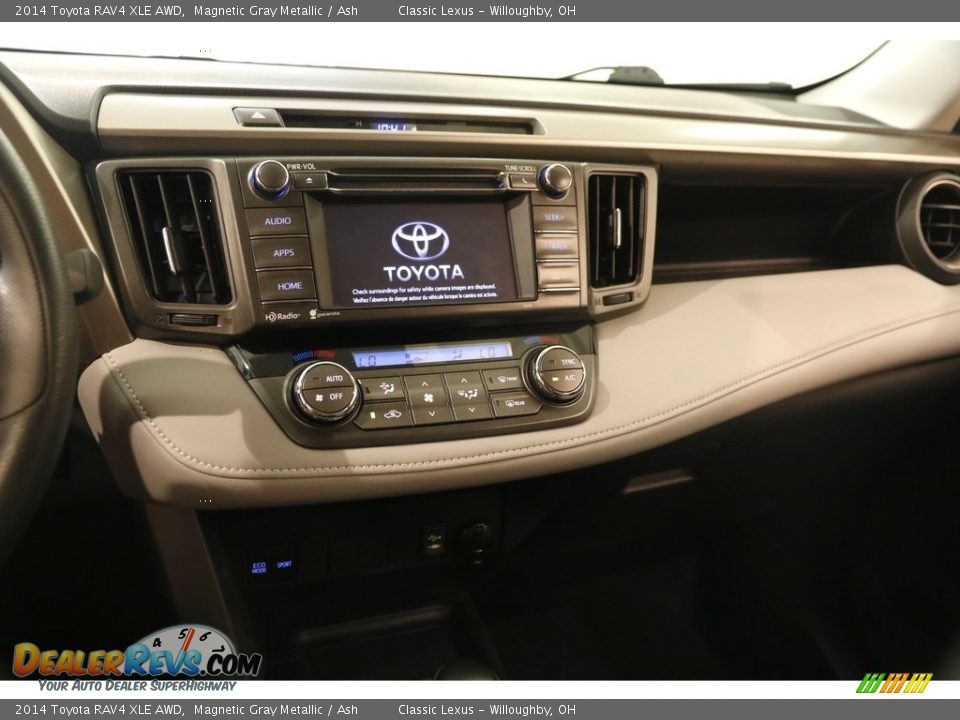 2014 Toyota RAV4 XLE AWD Magnetic Gray Metallic / Ash Photo #9