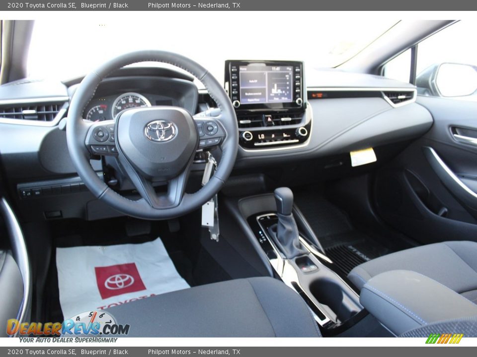 2020 Toyota Corolla SE Blueprint / Black Photo #20
