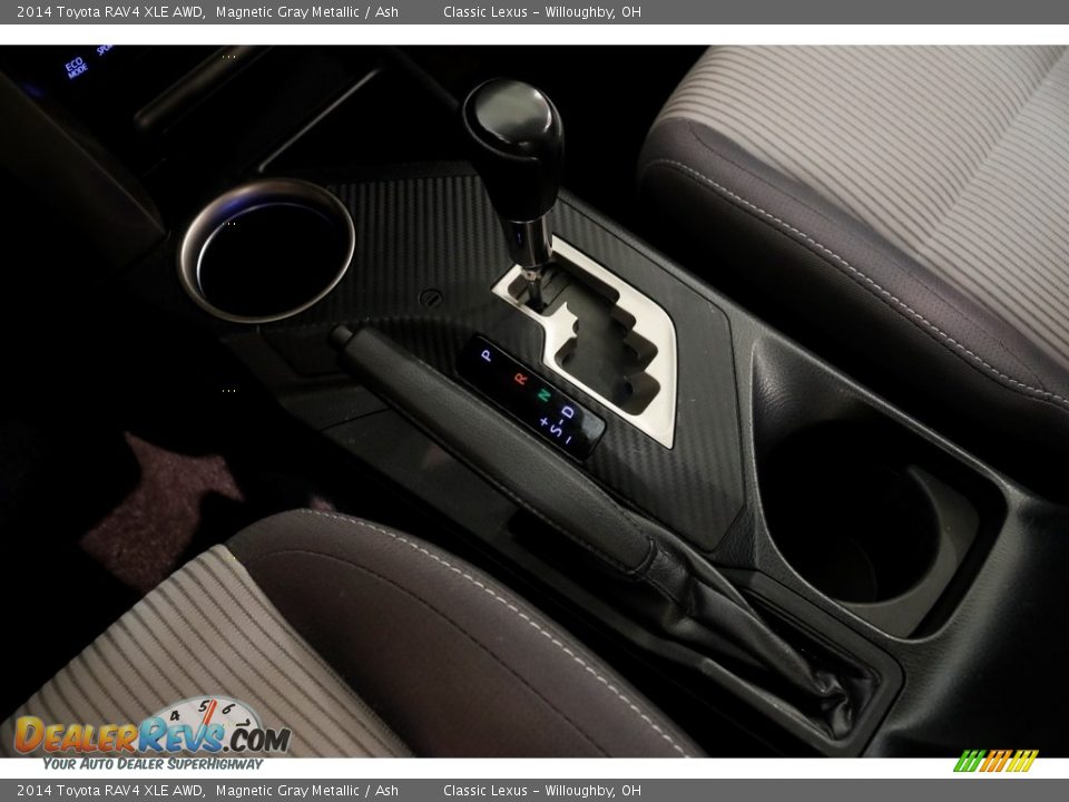 2014 Toyota RAV4 XLE AWD Magnetic Gray Metallic / Ash Photo #15
