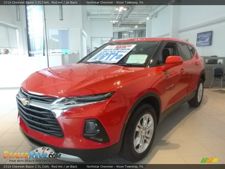 2019 Chevrolet Blazer 2.5L Cloth Red Hot / Jet Black Photo #1