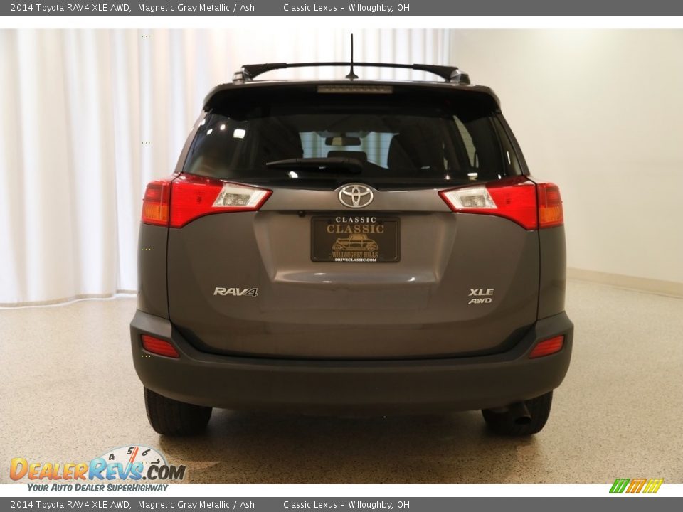 2014 Toyota RAV4 XLE AWD Magnetic Gray Metallic / Ash Photo #19