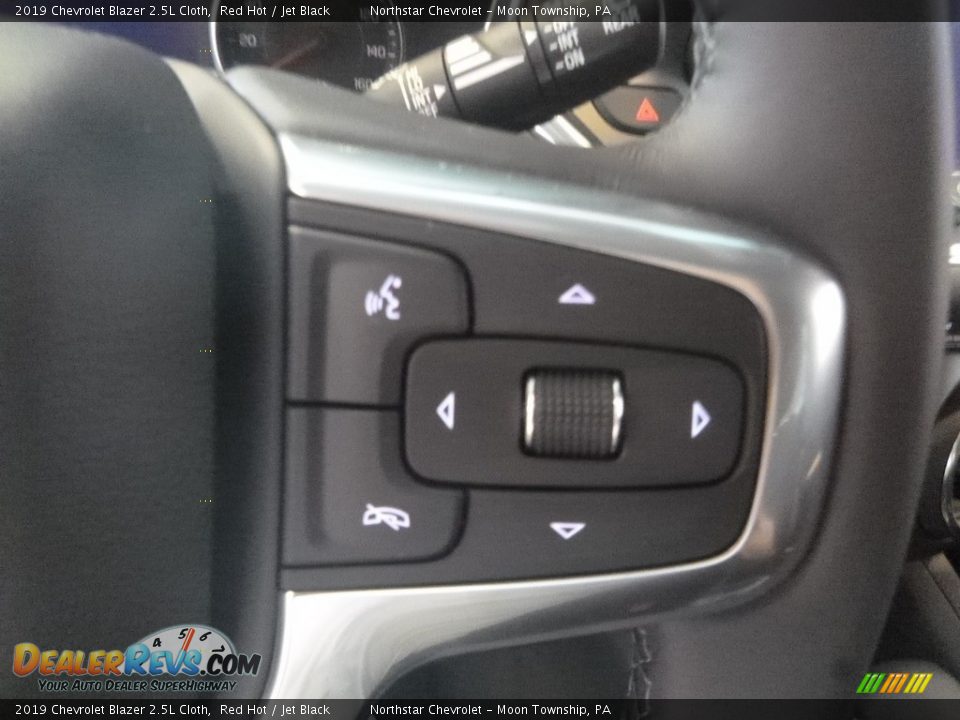 2019 Chevrolet Blazer 2.5L Cloth Red Hot / Jet Black Photo #17