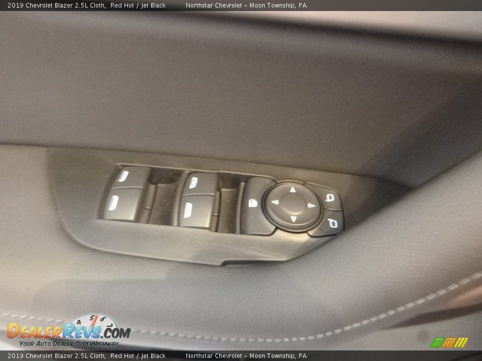 2019 Chevrolet Blazer 2.5L Cloth Red Hot / Jet Black Photo #19