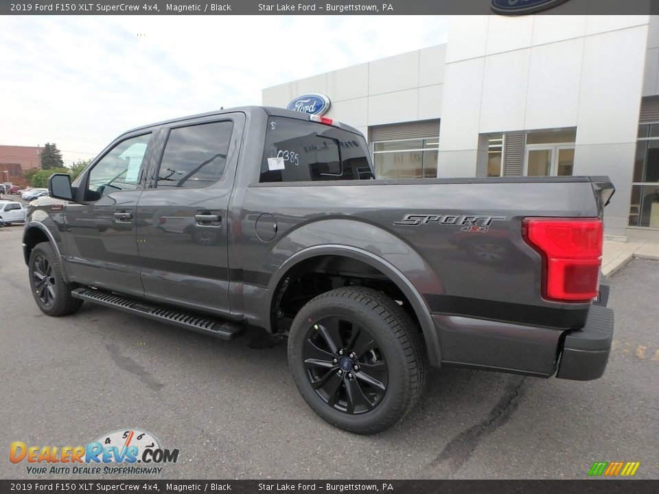 2019 Ford F150 XLT SuperCrew 4x4 Magnetic / Black Photo #7