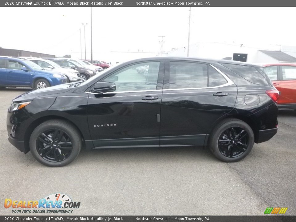 2020 Chevrolet Equinox LT AWD Mosaic Black Metallic / Jet Black Photo #2