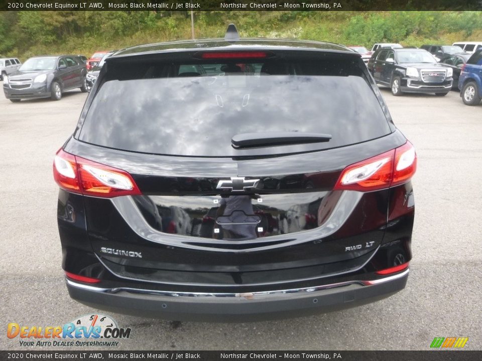 2020 Chevrolet Equinox LT AWD Mosaic Black Metallic / Jet Black Photo #4