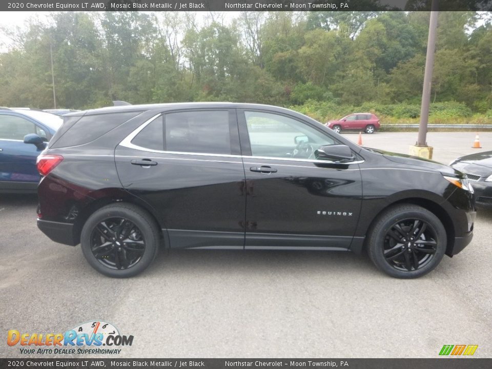 2020 Chevrolet Equinox LT AWD Mosaic Black Metallic / Jet Black Photo #6