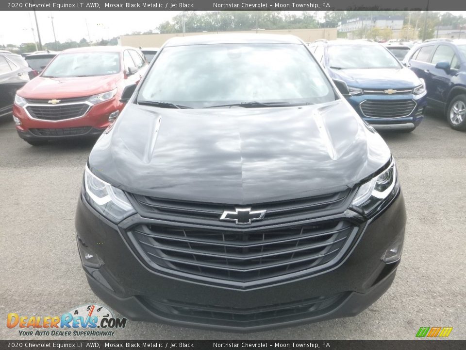 2020 Chevrolet Equinox LT AWD Mosaic Black Metallic / Jet Black Photo #8