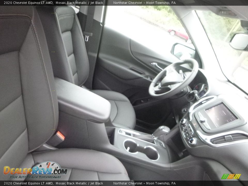 2020 Chevrolet Equinox LT AWD Mosaic Black Metallic / Jet Black Photo #10