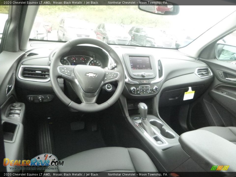 2020 Chevrolet Equinox LT AWD Mosaic Black Metallic / Jet Black Photo #13