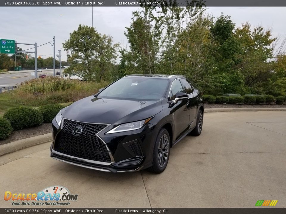 Front 3/4 View of 2020 Lexus RX 350 F Sport AWD Photo #1