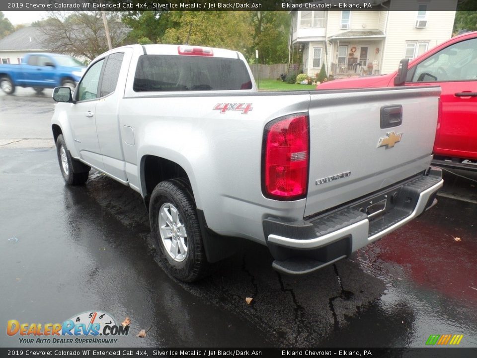 2019 Chevrolet Colorado WT Extended Cab 4x4 Silver Ice Metallic / Jet Black/Dark Ash Photo #6