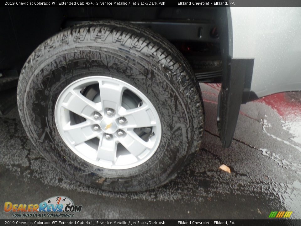 2019 Chevrolet Colorado WT Extended Cab 4x4 Silver Ice Metallic / Jet Black/Dark Ash Photo #7