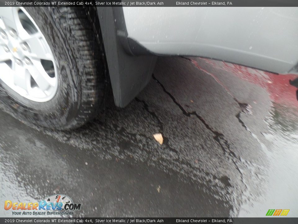 2019 Chevrolet Colorado WT Extended Cab 4x4 Silver Ice Metallic / Jet Black/Dark Ash Photo #8