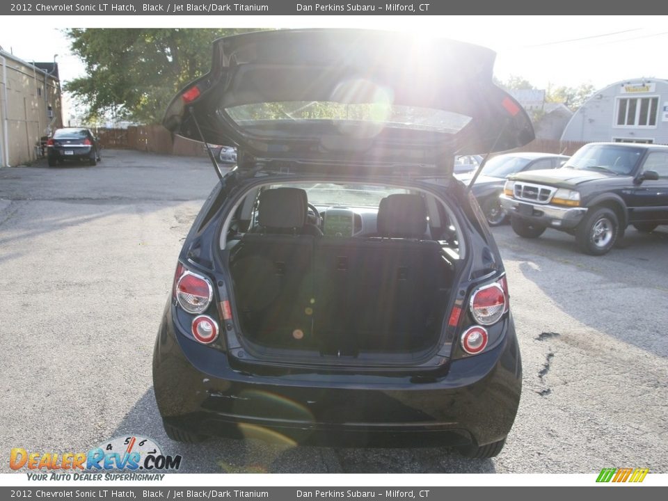 2012 Chevrolet Sonic LT Hatch Black / Jet Black/Dark Titanium Photo #13